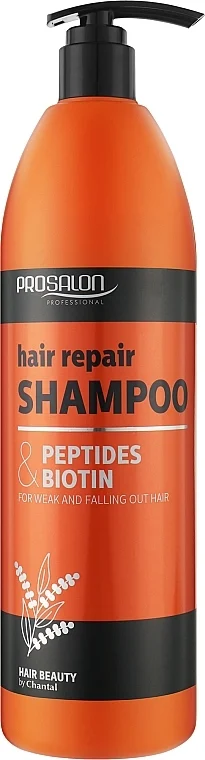Shampoo rivitalizzante con peptidi e biotina