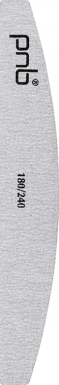 Lima per unghie, 180/240, grigia, semicerchio