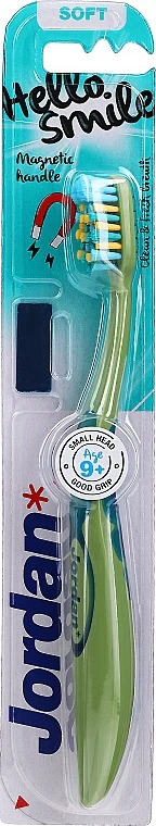 Spazzolino da denti per bambini, morbido, verde