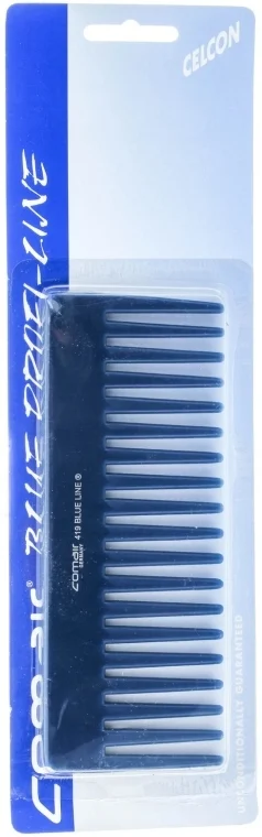 Pettine N°419 "Blue Profi Line" per capelli lunghi, 16 cm