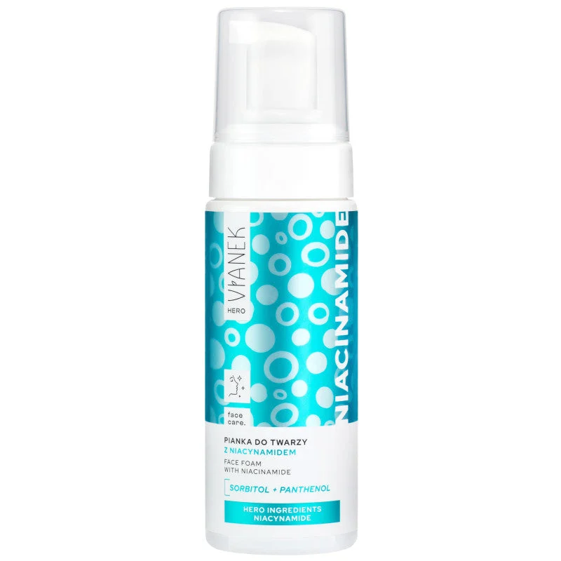 Vianek Hero Schiuma Detergente Delicata Viso con Niacinamide 150ml