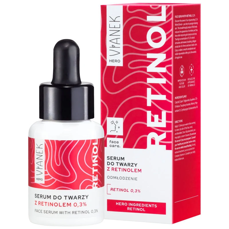 Vianek Hero siero ringiovanente viso con retinolo 0,3% 30 ml