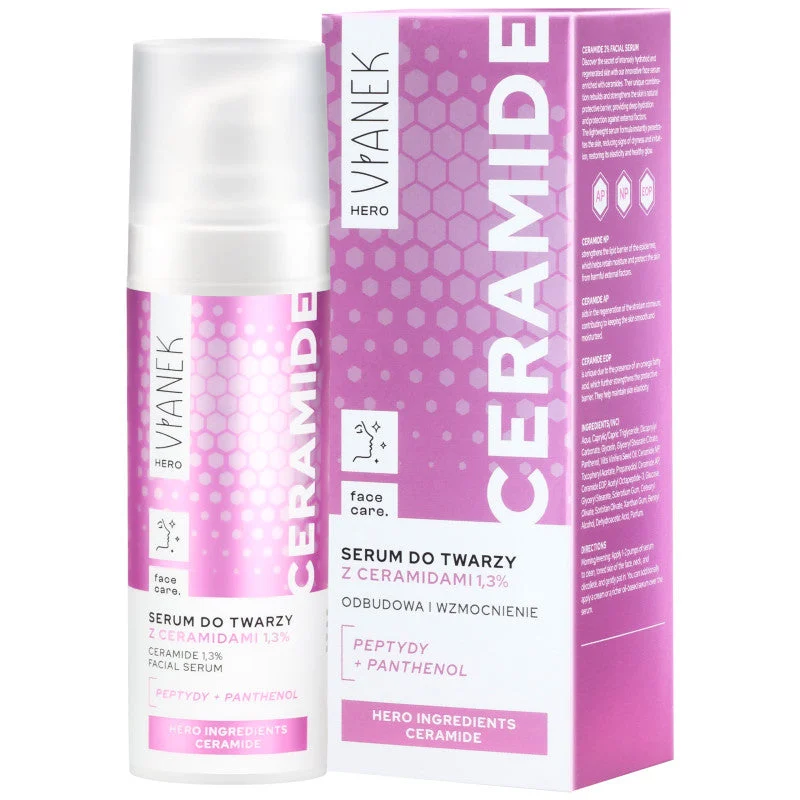 Vianek Hero siero rigenerante viso con ceramidi 30 ml