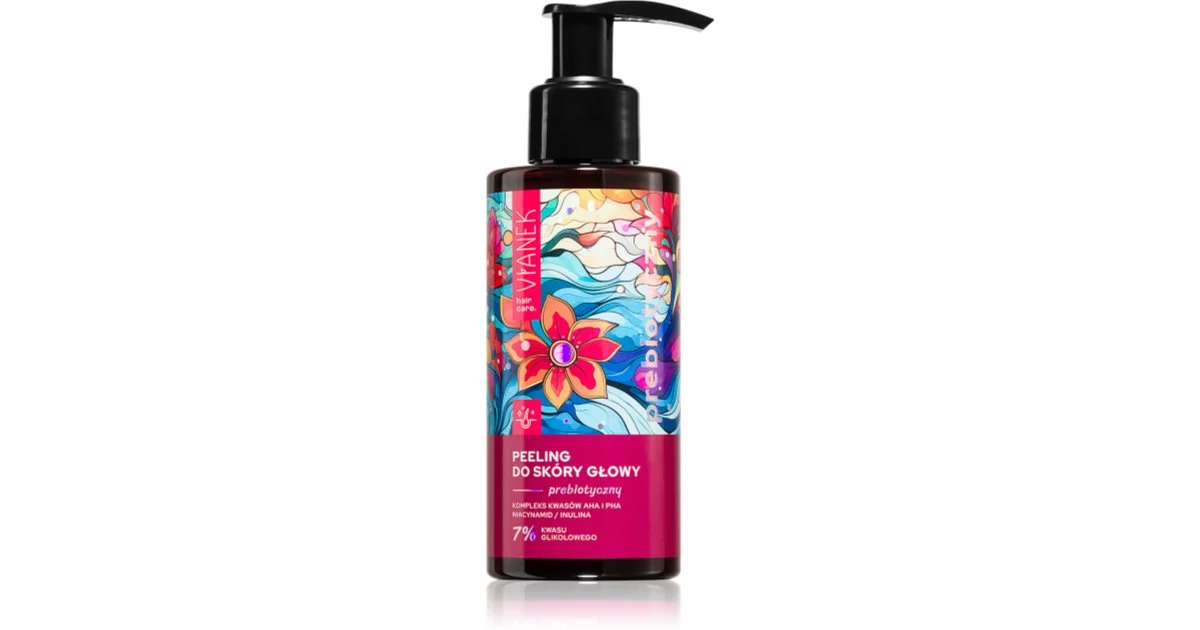 Vianek Prebiotic Peeling acido del cuoio capelluto, 150 ml