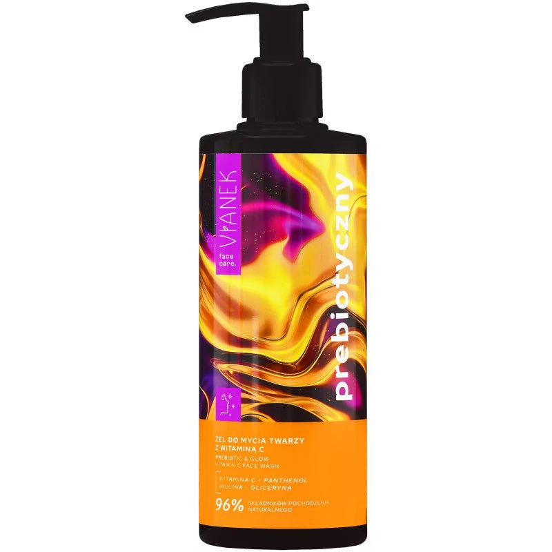Vianek Prebiotic Vitamina C gel detergente viso 300ml