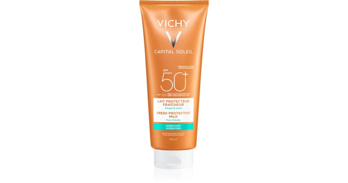 Vichy Capital Soleil Latte Protettivo Idratante Invisibile SPF50+ 300ml