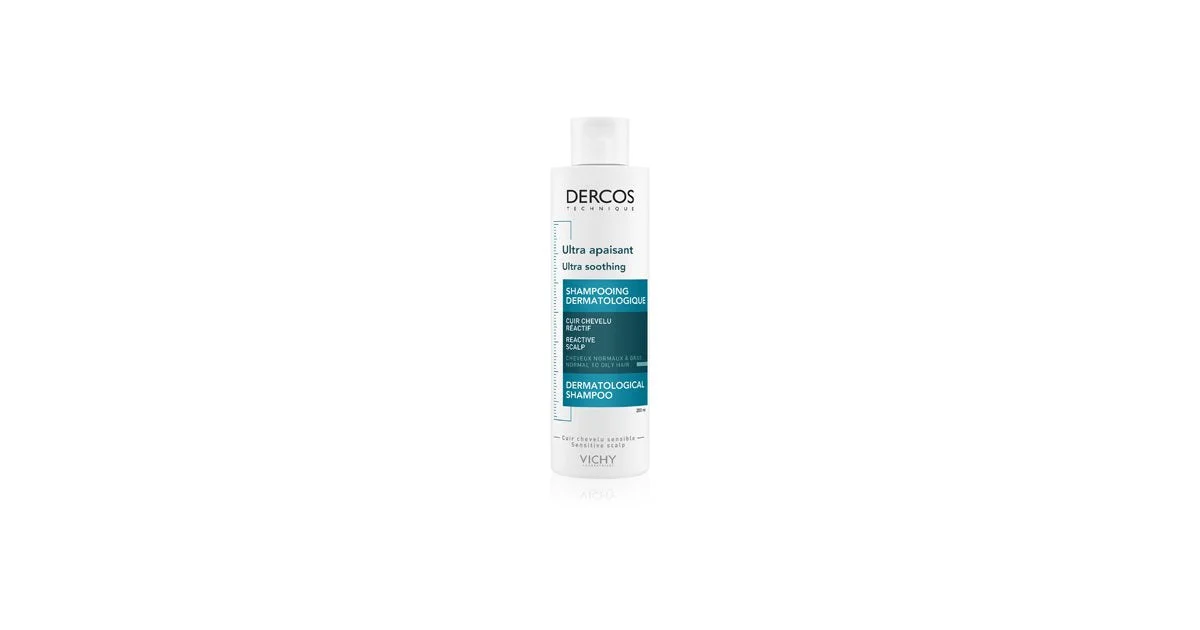 Vichy Dercos Ultra Lenitivo Shampoo Capelli da Normale a Grasso 200ml