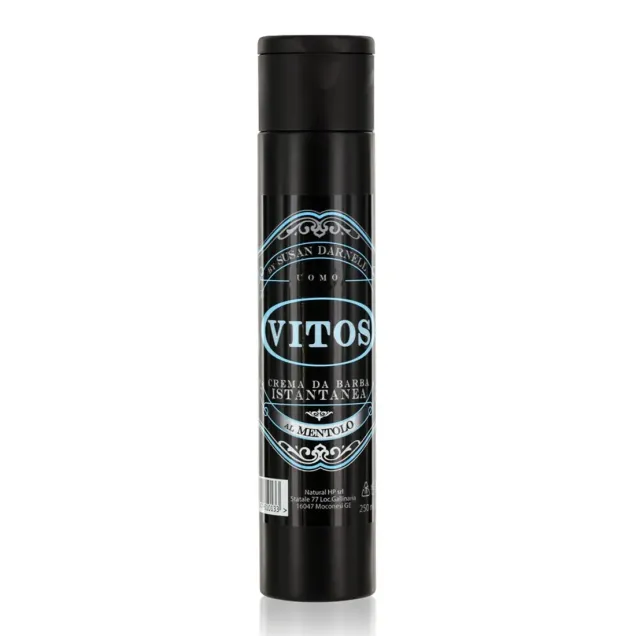 Vitos Crema da Barba Instantanea al Mentolo 500 ml