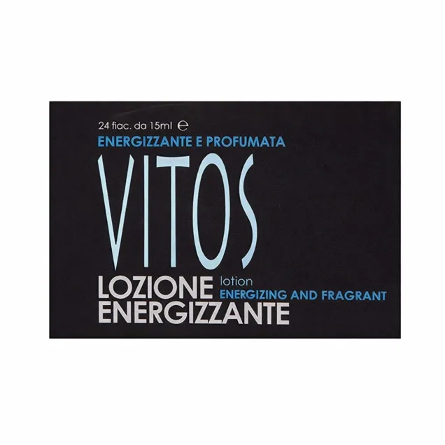 Vitos Lozione Capelli Sani e Forti 24 Fiale da 15 ml Energizzanti e Profumate