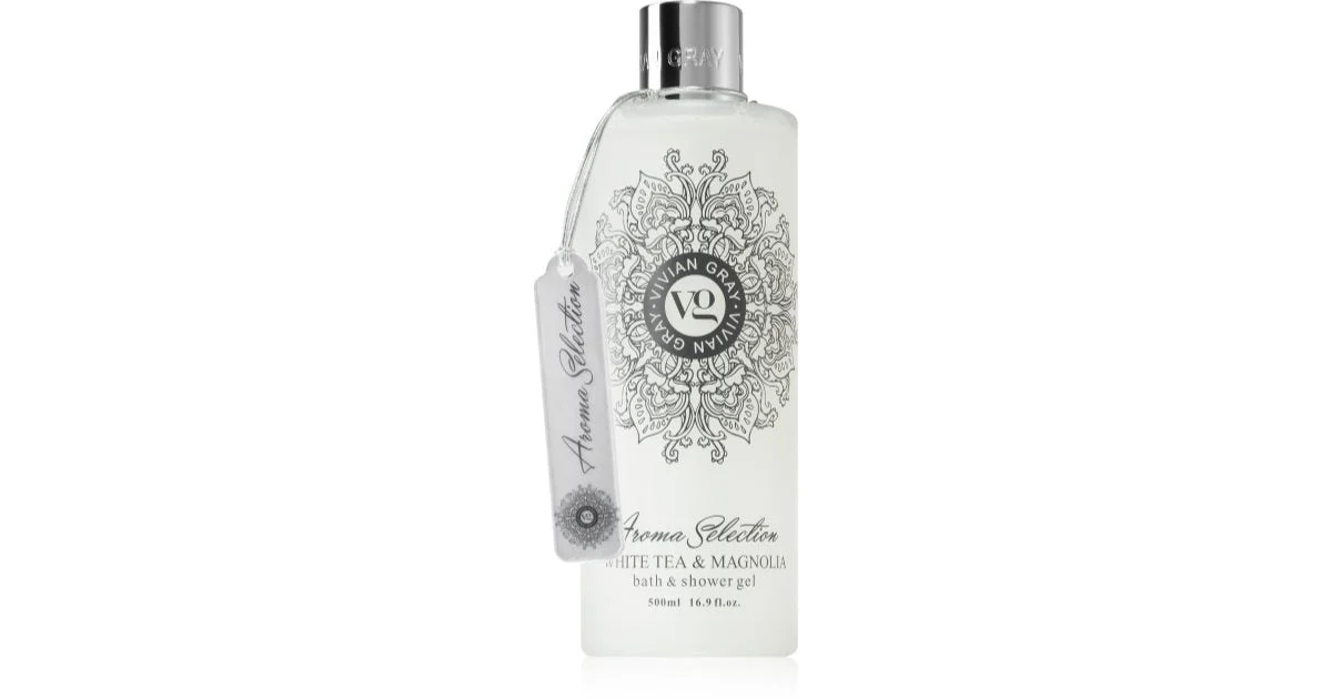 Vivian gray Aroma Selection White Tea & Magnolia Gel doccia - 500ml