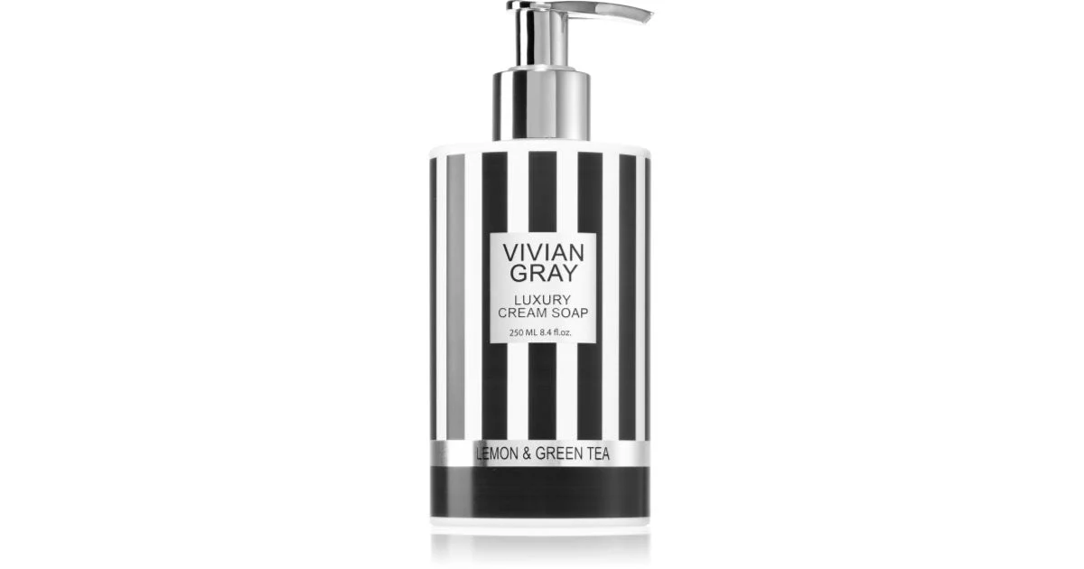 Vivian gray Sapone in crema luxury al limone e tè verde - 250 ml