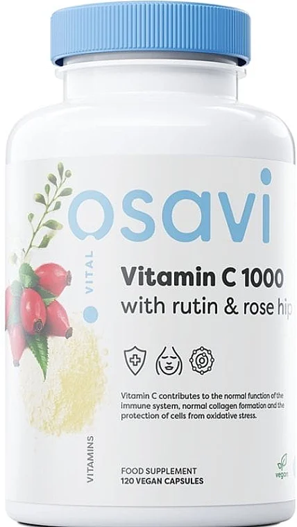 Capsule "Vitamina C 1000 con rutina e rosa canina"