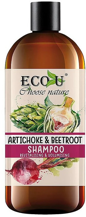 Shampoo volumizzante e rivitalizzante "Carciofi e barbabietola"