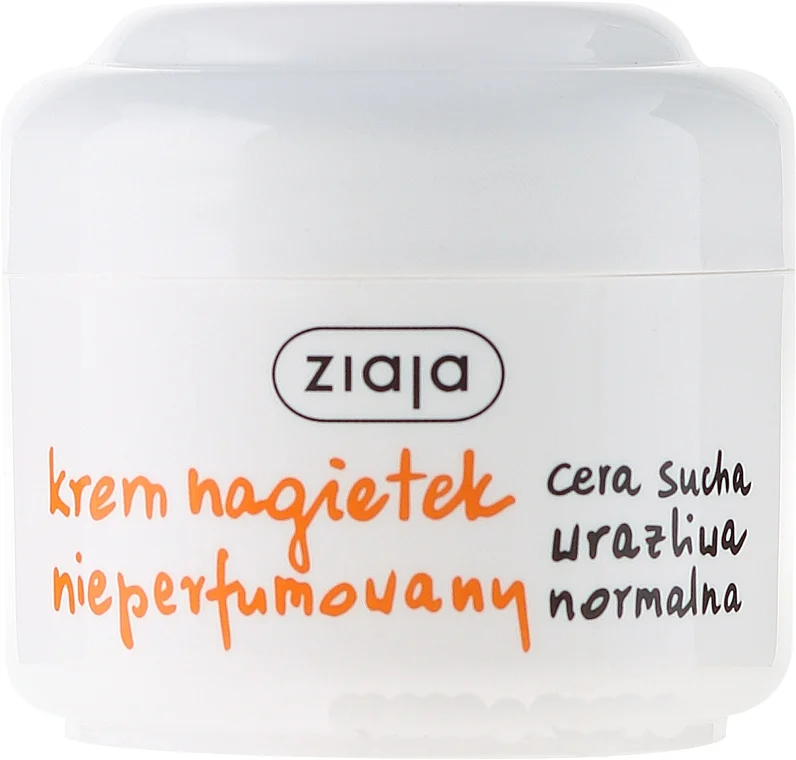 Crema viso per la pelle normale, secca e sensibile "Calendula"