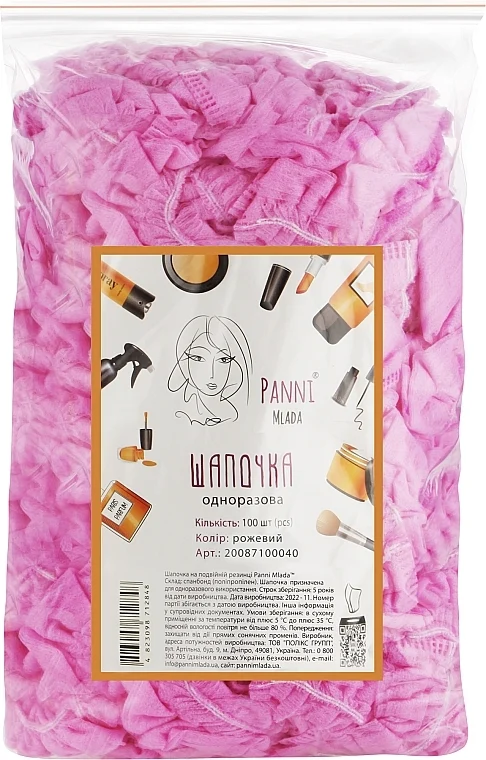 Cuffia professionale, 100 pz, rosa
