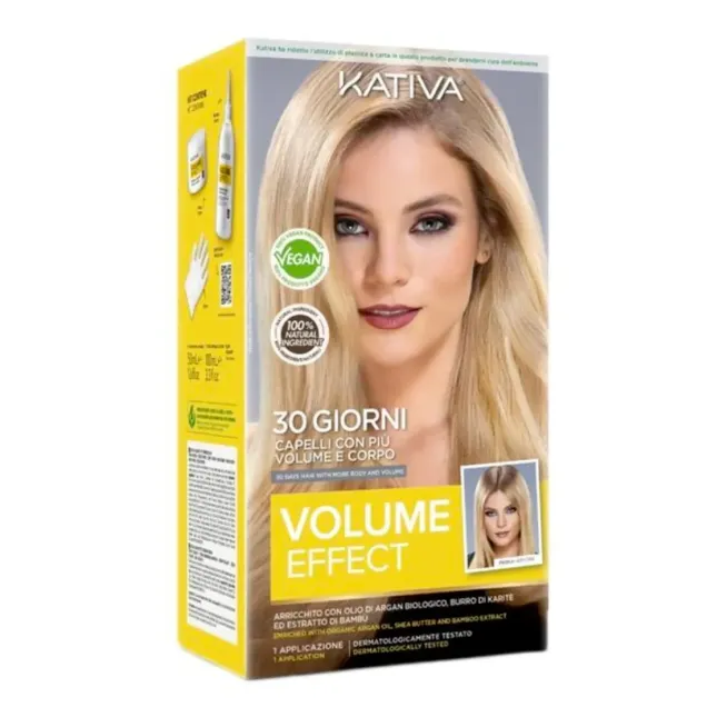 Volumizzante Capelli Trattamento Vegano Kativa Effect Volume