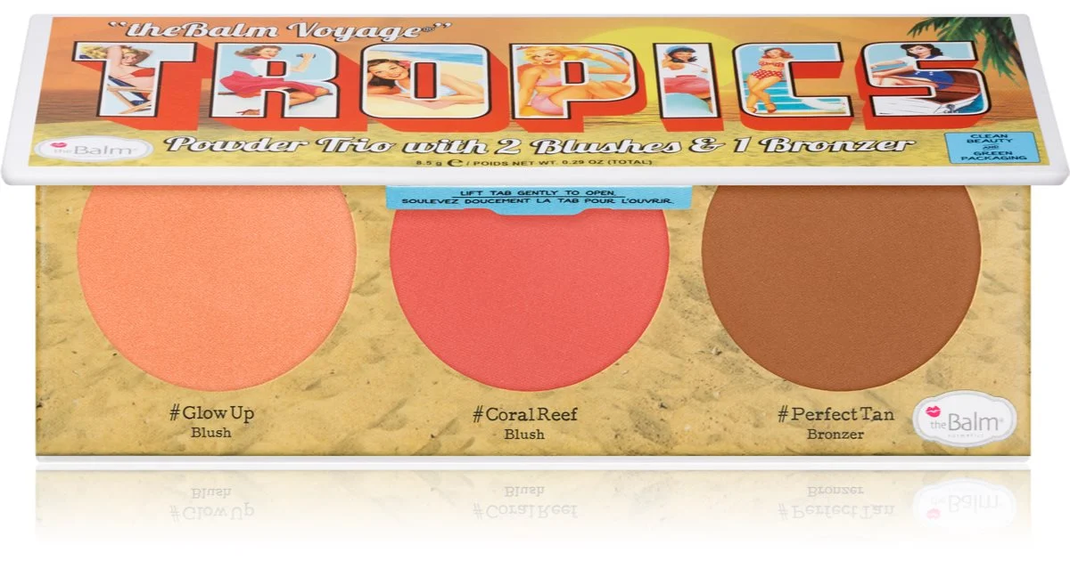 theBalm Voyage Tropics bronzer e blush 8,5 g