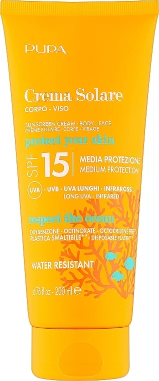 Crema solare SPF 15