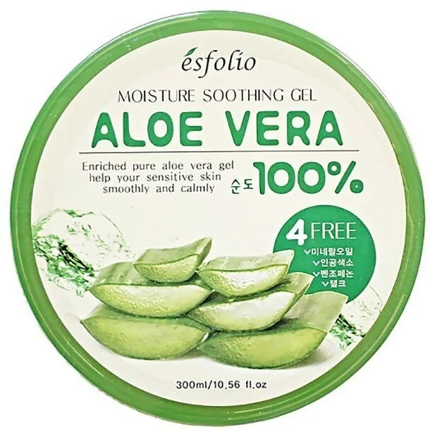 Gel idratante all'aloe vera