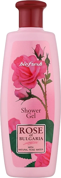 Gel doccia con acqua di rose