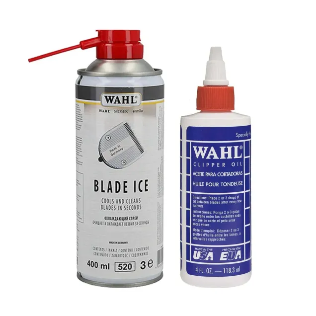 Wahl Spray Igienizzante e Lubrificante con Olio per Tagliacapelli Professionale