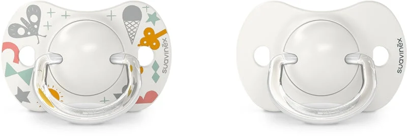 Suavinex Walk 0-6 mesiesi ciuccio crema 2 pezzi