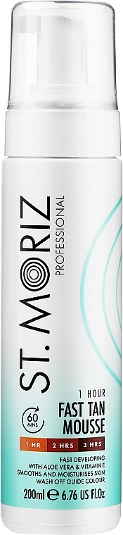 Mousse per abbronzatura espressa
