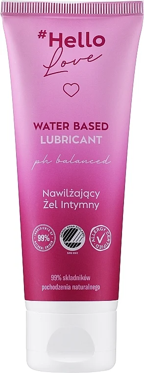 Gel lubrificante a base d'acqua