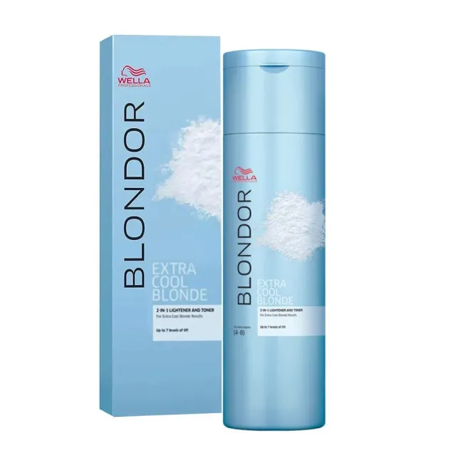 Wella Blondor Extra Cool Biondo Extra Freddo Polvere Decolorante 150 gr.