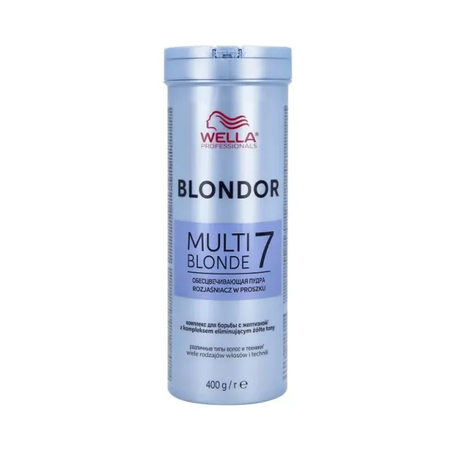 Wella Blondor Multi Blonde 7 Decolorante Capelli Antigiallo 400 gr.