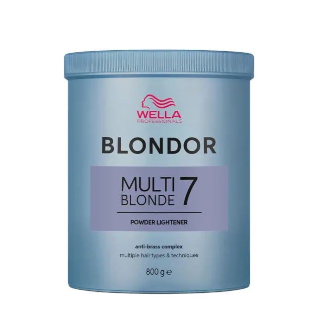Wella Blondor Multi Blonde 7 Decolorante Capelli Antigiallo 800 gr.
