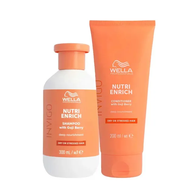 Wella Kit Capelli: Shampoo e Conditioner Nutri Enrich