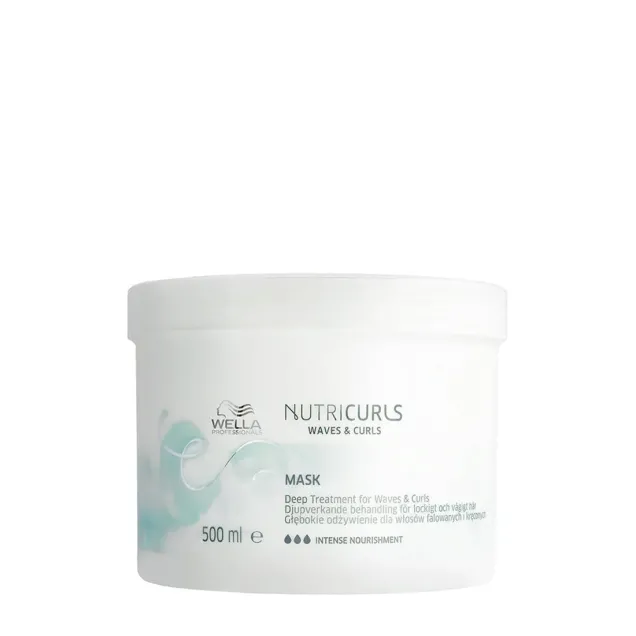 Wella Nutricurls Maschera Capelli Ricci e Mossi 500 ml