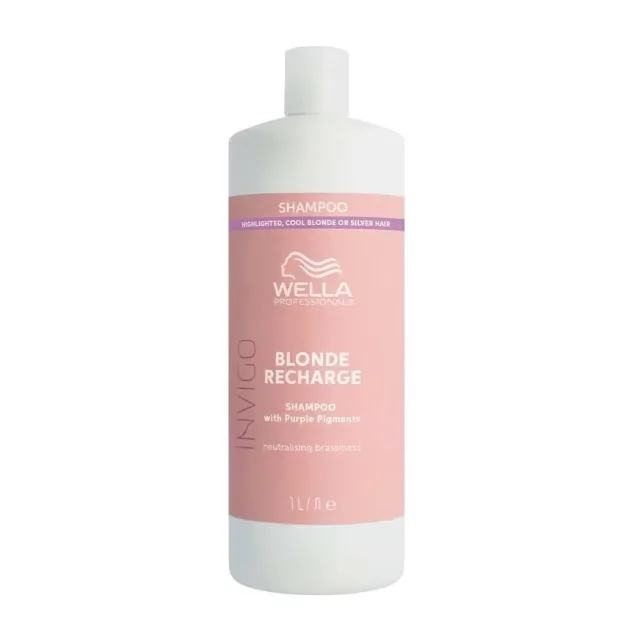 Wella Shampoo Capelli Biondi Recharge Blonde 1000 ml