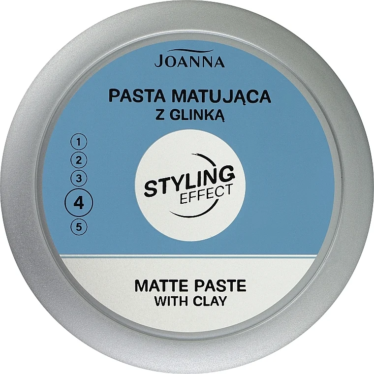 Pasta modellante opacizzante per capelli