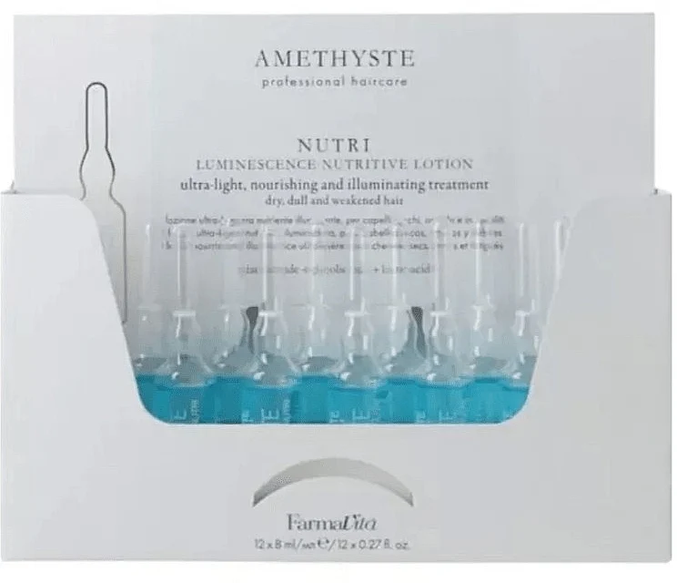 Lozione nutriente e lucidante per capelli