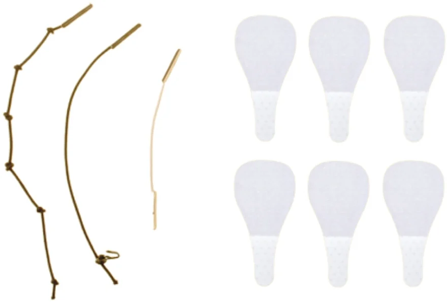 Nastri per trucco, beige
