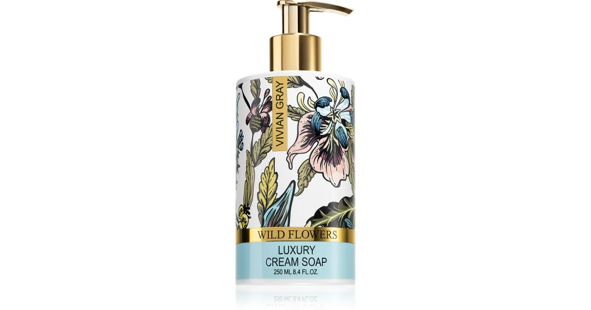 Vivian Gray Wild Flowers sapone in crema 250 ml