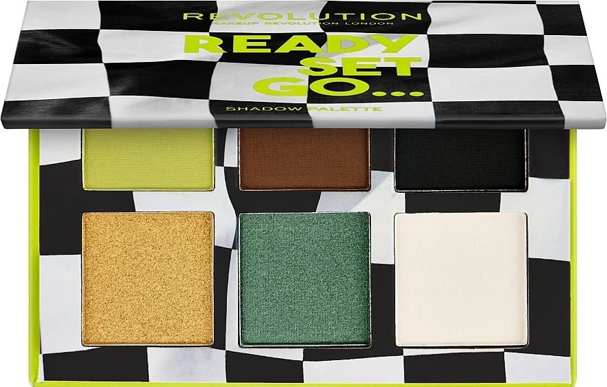 Makeup Revolution Power Shadow Palette Ready Set Go