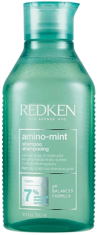 Shampoo rinfrescante e idratante per cuoio capelluto e capelli
