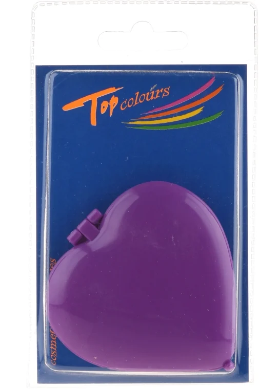 Specchietto compatto "Cuoricino" 85550, viola