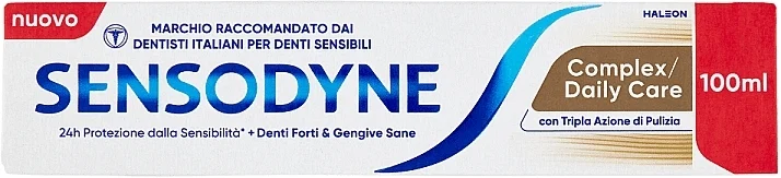 Dentifricio con fluoro e vitamine