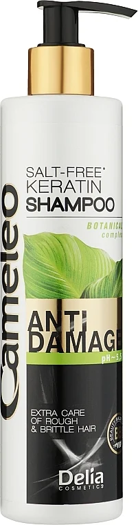 Shampoo alla cheratina per capelli danneggiati