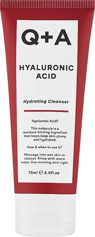 Gel detergente idratante all'acido ialuronico