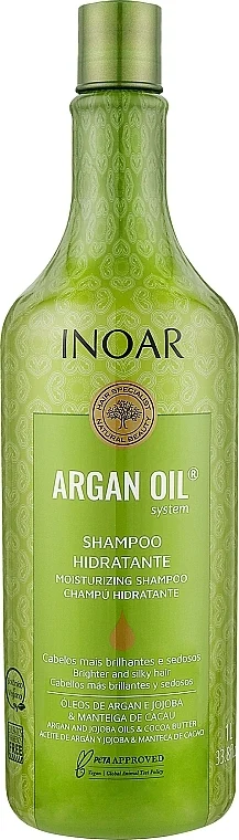 Shampoo capelli con olio di argan