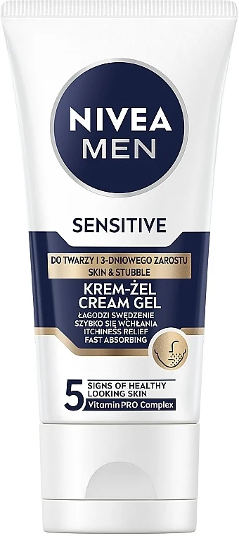 Crema-gel viso per pelli sensibili