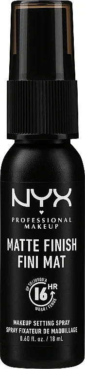 NYX Professional Makeup Matte Finish Long Lasting Setting Spray (mini)