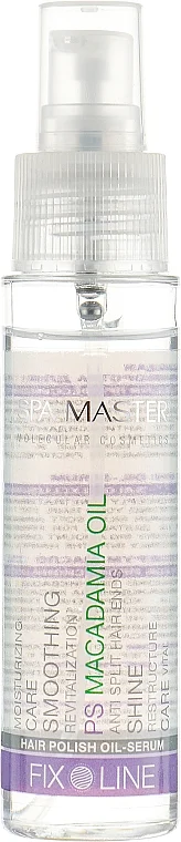 Siero per capelli con olio di macadamia