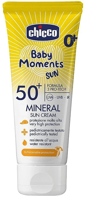 Crema solare minerale