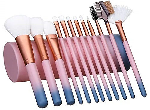Set pennelli trucco, in tubo, 12 pz.